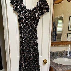 Floor length dress
